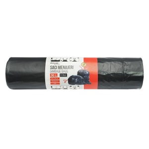 Set 10 saci gunoi menajer 90L, 80x100cm 45 microni LDPE, Cod: DISMS15, Brand: BRECKNER GERMANY - Img 1