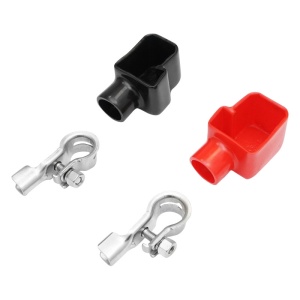 Set borne baterie cu protectie cauciuc, Cod: BK80262, Brand: BRECKNER GERMANY - Img 2