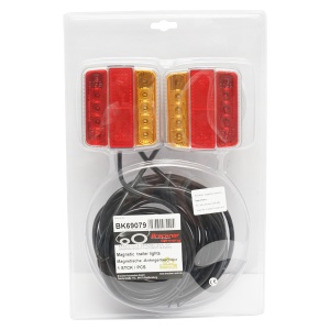 Set lampi LED pentru remorca cu cablu 2,5/7M, fisa 7 pini, Cod: BK69647, Brand: BRECKNER GERMANY - Img 4