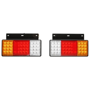 Set lampi spate camion cu LED 320x193, 24V, Cod: BK69110, Brand: BRECKNER GERMANY - Img 1