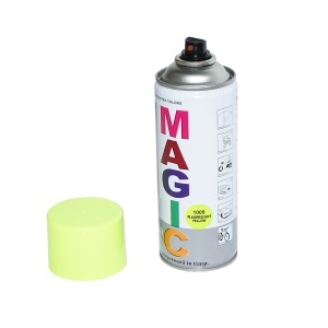 Spray vopsea galben fluorescent 1005 450 ml, Cod: FOX1005, Brand: MAGIC - Img 2