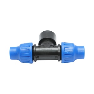 Teu cu filet interior, D16mmx1/2x16mm, pentru tub picurare, Cod: DISLU99, Poelsan - Img 2