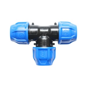 Teu egal compresiune D20x20x20 mm PN16 pentru sisteme irigatii, Cod: DISLU66 , Brand: Poelsan - Img 2