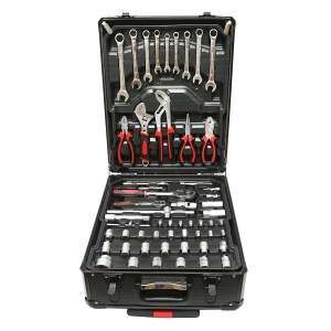 Trusa scule si unelte combinate tip troler 187 piese, Cod: DISMK96, Brand: BRECKNER GERMANY - Img 1