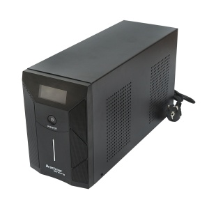 UPS 3000VA/1800W cu baterii 4x9Ah si 3 prize shuko, LCD, USB, AVR, Cod: BK69769, Brand: BRECKNER GERMANY - Img 5