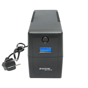 UPS 600VA/360W cu baterie 7Ah si 2 prize shuko, LCD, USB, AVR, Cod: BK69763, Brand: BRECKNER GERMANY - Img 1