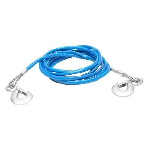 Cablu/sufa remorcare metalic fi 8 greutate maxima suportata 3 T lungime 3,5m, Cod: BK19010,Brand: BRECKNER GERMANY - Img 2