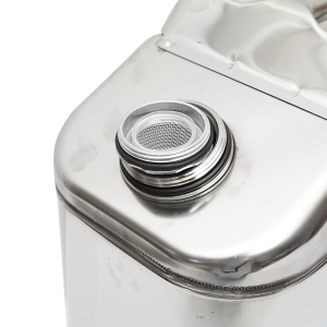 Canistra otel inoxidabil 20L cu furtun flexibil si dop insurubabil, Cod: DISMH55 - Img 4