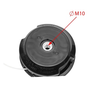 Cap tambur universal motocoasa cu fir fi2.5mm si filet prindere M10 x P1.25LH, Cod: BK99740, Brand: BRECKNER GERMANY - Img 4