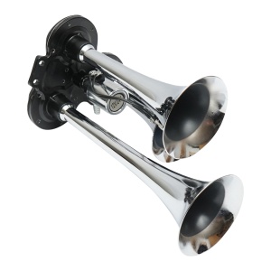 Claxon 3 trompete pentru compresor aer 12/24V, Cod: BK60104, Brand: BRECKNER GERMANY - Img 2