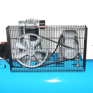 Compresor aer 380V, 200L putere 3kW/4CP presiune maxima 8 Bar, debit 300L/min,Cod: BK78553, Brand: BRECKNER GERMANY - Img 5