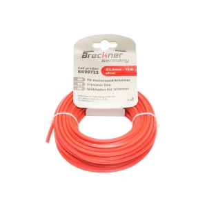 Fir patrat pentru motocoasa, 3 mm x 15 m cu insertie, Cod: BK99733, Brand: BRECKNER GERMANY - Img 1