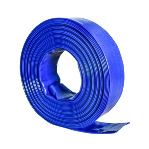 Furtun plat, siliconat pentru irigat din PVC 2 toli lungime 20m, Cod: BK90869, Brand: BRECKNER GERMANY - Img 1