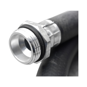 Furtun presiune 3/4 x 2m cu nipluri la capete pentru pompa transfer motorina, Cod: DISGT50 - Img 3