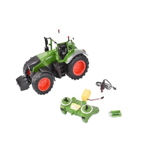 Jucarie tractor cu telecomanda, doubleE RC, 1:16, 2.4 Ghz, lumini, sunete, 25m raza de actiune, 2.16 km/h viteza, Cod: DISCR04, Double E - Img 3