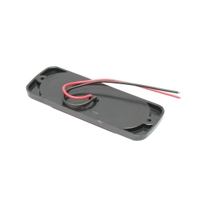 Lampa laterala stroboscopica led rosie 115mm 12-24V FR1278R, Cod: BK69506, Brand: BRECKNER GERMANY - Img 3
