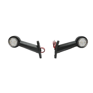 Lampi laterale de gabarit cu LED 12/24V, rosu-alb, Cod: BK69446, Brand: BRECKNER GERMANY - Img 2