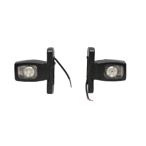 Lampi laterale de gabarit cu LED 12/24V, rosu-alb-galben, Cod: BK69450, Brand: BRECKNER GERMANY - Img 1