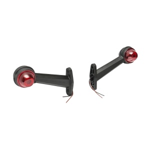 Lampi laterale de gabarit cu LED 24V, rosu-alb, PVC dur /set, Cod: DISTD0668006PALR, Brand: BRECKNER GERMANY - Img 3
