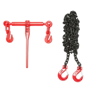 Lant ancorare pentru utilaje grele cu dispozitiv de tensionare pe clichet, greutate suportata 6.3T, lungime lant 6m, grosime zala fi 10mm, Cod: BK92733, Brand: BRECKNER GERMANY - Img 2