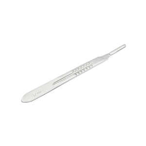 Maner bisturiu din inox nr 3 pentru lame nr 18-24, Cod: BK77857, Brand: BRECKNER GERMANY - Img 3