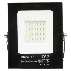 Proiector LED 20W, 220V, 6500K, IP65, 108x89x13mm, Cod: BK69397 Echivalență: DISEH48, Breckner Germany - Img 3