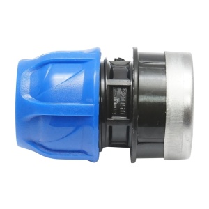 Racord compresiune, cu filet interior, D25mmx1 toll, PN16, pentru sisteme irigatii, Cod: DISLV50, Poelsan - Img 1