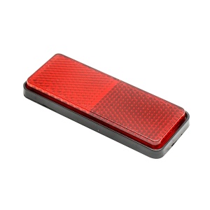 Reflectorizant dreptunghiular cu adeziv 90x32mm rosu spate, Cod: BK98488, Brand: BRECKNER GERMANY - Img 2