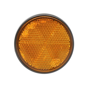 Reflectorizant rotund 60mm galben lateral, Cod: BK98490, Brand: BRECKNER GERMANY - Img 1