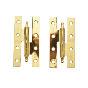 Set 2 balamale bronz pentru usa, dreapta 95x55x2,5mm, Cod: DISKU79, Brand: BRECKNER GERMANY - Img 1