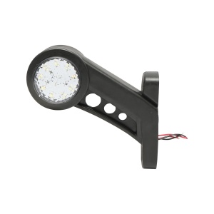 Set lampi laterale de gabarit cu LED 12-24V, rosu-alb, PVC elastic, Cod: BK69515, Brand: BRECKNER GERMANY - Img 4