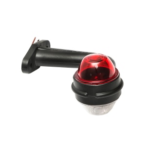 Set lampi laterale de gabarit cu LED 24V rosu-alb PVC dur, Cod: DISTD0668003PA24LR, Brand: BRECKNER GERMANY - Img 4