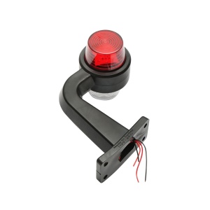 Set lampi laterale gabarit led cu brat 12-24V rosu/alb FR0147R/W, Cod: BK69557, Brand: BRECKNER GERMANY - Img 4