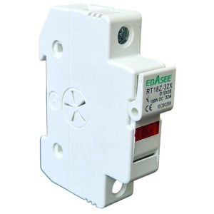 Soclu sigurante fuzibile, 1P, 16A, DC1000V, cu indicator LED, Ebasee - Img 2