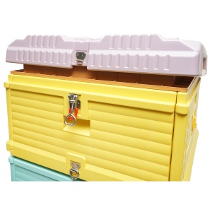 Stup albine din plastic pentru 4 rame 600x510x355mm, Cod: DISKP94 - Img 5