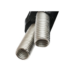 Teava 10m dubla din inox DN25-1.1/4 gofrata, flexibil, izolat cu cablu pentru sonda, temperatura pentru instalatii solare rezidentiale, Cod: DISKL69, Breckner Germany - Img 3