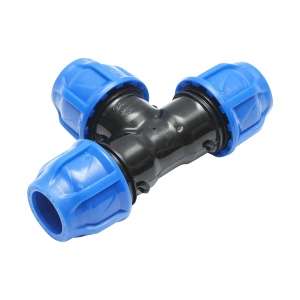 Teu egal compresiune D20x20x20 mm PN16 pentru sisteme irigatii, Cod: DISLU66 , Brand: Poelsan - Img 3