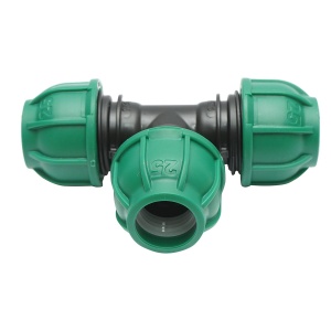 Teu egal compresiune, D25x25x25mm, pentru sisteme irigatii, Cod: BK78491 Echivalență: DISLS56, Breckner Germany - Img 1