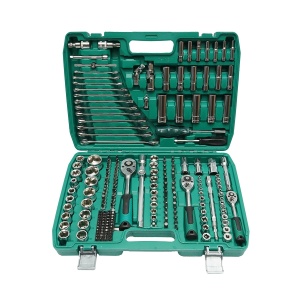 Trusa chei combinate, tubulare, fixe, antrenor cu clichet 216 piese, Cod: BK80643, Brand: BRECKNER GERMANY - Img 1