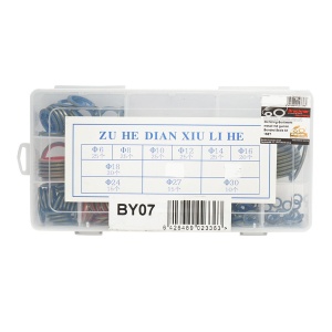 Trusa garnituri din metal cu cauciuc (Saibe combi), BSP, 205 buc., Cod: DISBY07, Breckner Germany - Img 1