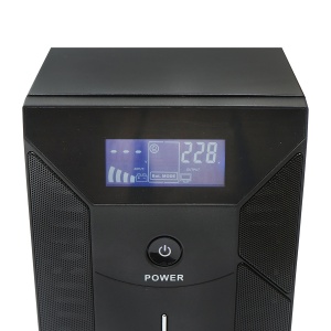 UPS 3000VA/1800W cu baterii 4x9Ah si 3 prize shuko, LCD, USB, AVR, Cod: BK69769, Brand: BRECKNER GERMANY - Img 6