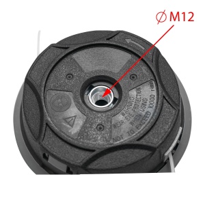 Cap tambur universal motocoasa cu fir fi2.5mm si filet prindere M12 x P1.25LH, Cod: BK99743,Brand: BRECKNER GERMANY - Img 4