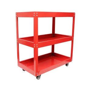 Carucior metalic pe roti cu 3 rafturi pentru scule 760x710x355mm, Cod: DISGP60, - Img 1