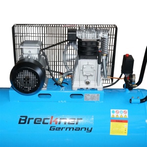 Compresor aer 380V, 200L putere 3kW/4CP presiune maxima 8 Bar, debit 300L/min,Cod: BK78553, Brand: BRECKNER GERMANY - Img 6