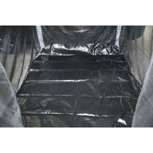 Cort umbrar lateral auto 200x250cm, marchiza, pliabil cu prindere pe plafon si plasa anti insecte Cod: DISMM36, Breckner Germany - Img 7