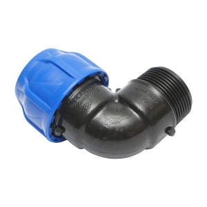 Cot compresiune, cu filet exterior, D32mmx1-1/4 toll, PN16, pentru sisteme de irigatii, Cod: DISLV75, Poelsan - Img 4
