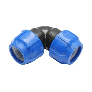 Cot compresiune egal, D40x40mm, PN16, pentru sisteme de irigatii, Cod: DISLV88, Poelsan - Img 1