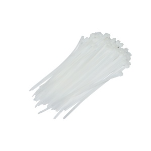 Faseta, colier plastic 3.6x150mm, alb, set 100buc, Cod: DISMT59, Brand: BRECKNER GERMANY - Img 1