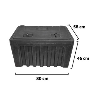Lada pentru scule fara suport, din plastic negru 460x580x800 mm, Cod: DISCK34, Breckner Germany - Img 2