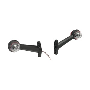 Lampi laterale de gabarit cu LED 24V, rosu-alb, PVC dur /set, Cod: DISTD0668006PALR, Brand: BRECKNER GERMANY - Img 4